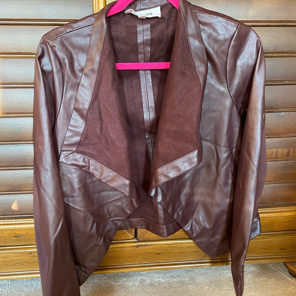 Leather jacket